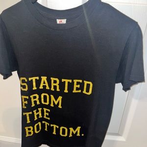 Drake OVO Started From the Bottom T-shirt